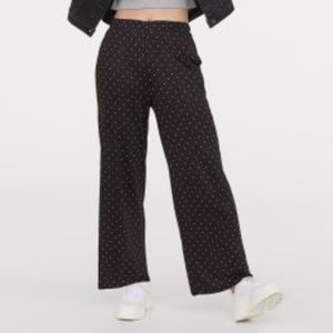 Wide-cut Jersey Pants